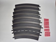 6 Stück CARRERA Digital 124