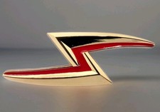 3D Blitz Metall KFZ Aufkleber