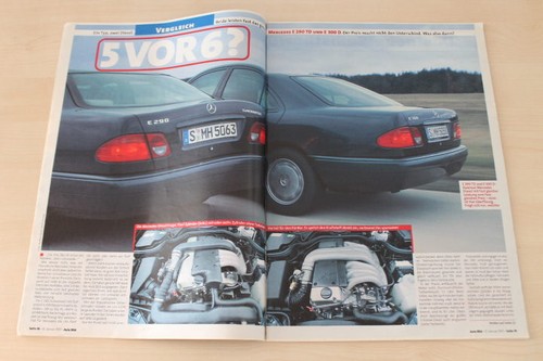Auto bild 1997 mercedes e - auto, 05/1997