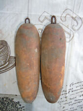 Gewichte . - für Standuhren und Comtoise -1 komplet 2St