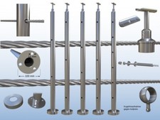 Edelstahl Terrassen Geländer