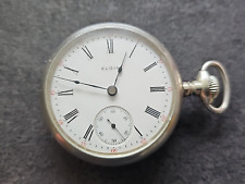 Antike  Elgin Taschenuhr Pocket Watch Läuft Lnr. Spz5