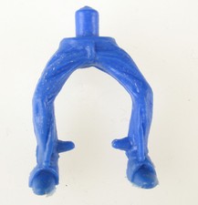 TIMPO TOYS - Cowboy / Apache Reiter-Unterteil - blau - blue - mounted - Variante