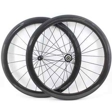 700C Rennrad Vollcarbon Laufradsatz Tubular Clincher Tubeless Fahrrad Laufrader