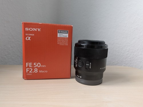 Sony sel 2 8 objektiv - sel, f