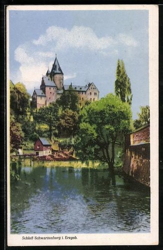 Künstler schwarzenberg i - künstler-ak,