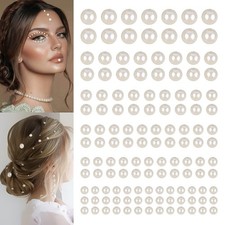 Hair pearls stick self - hair,