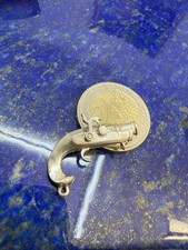 Steinschlosspistole 925 Silber