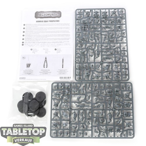 Necromunda ironhead squat - 8x,