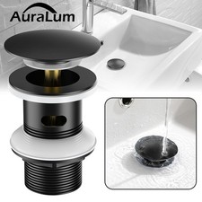 Waschtischarmatur Mischbatterie Badarmatur Waschbecken Wasserhahn mit Zugstange