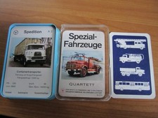 altes Quartett "Spezial-Fahrzeuge" von ASS (1968)