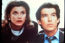 Remington Steele: Comic Strip - Pierce Brosnan - 1 Dia - 5x5cm gerahmt (2143)