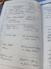 Vintage,altes Familienstammbuch Berlin