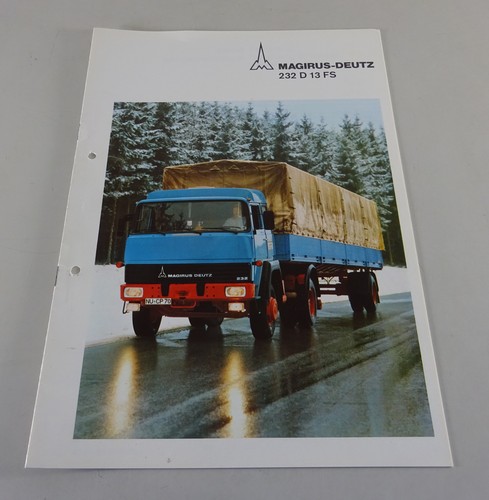 Prospekt magirus deutz lkw 232 - magirus-deutz,