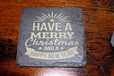 Untersetzer Schieferplatte