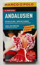 Andalusien Reiseführer Marco Polo mit Reiseatlas Taschenbuch Zustand gut