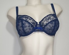 Barbara, Spitzen BH, Blau, 85C