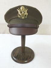 Gr.XXL (63/64) US ARMY WW2 Officer Crusher cap VISOR HAT Schirmmütze Offizier