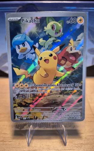 Pokemon karte pikachu 027 - pikachu,