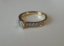 Verlobungsring Diamant Gold