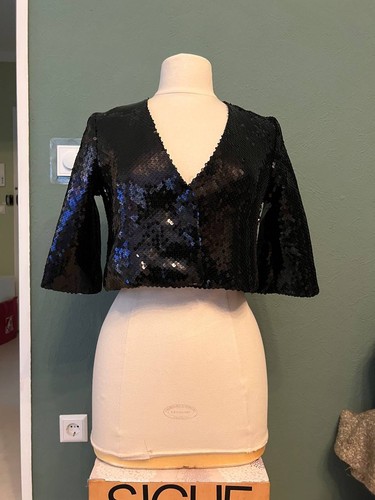 Pailletten bolero 34 - gr.,