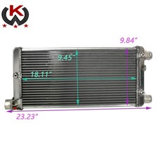 aluminum radiator FOR Fiat