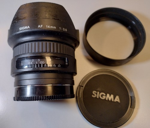 Sigma 14mm 5 objektiv - af,