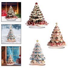 2D Weihnachtsbaum Schild