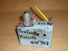 Tonfunk Violetta W402 UKW Röhren Tuner mit ECC92 Röhre "funktionstüchtig"