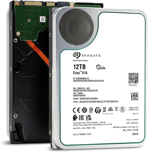 St12000nm001g seagate exos - exos, x16