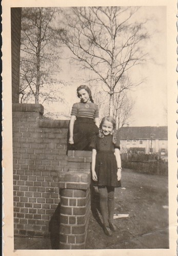 Vintage foto hübsche mädchen - hübsche,