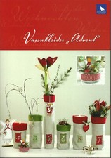 Acufactum Kreuzstich-Stickvorlage  " Vasenkleider Advent "