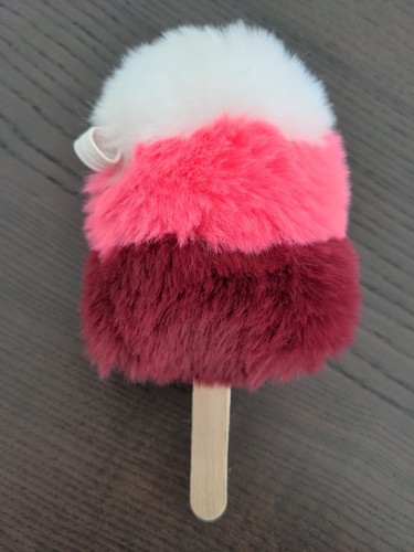 Plüscheis kuschel eis auf - kuschel,
