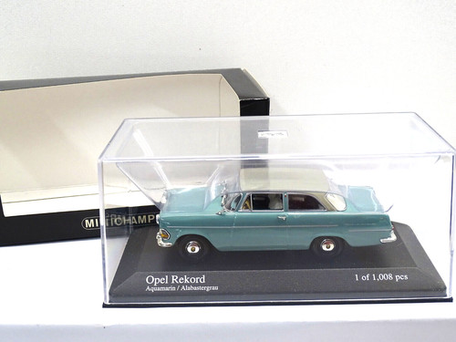 Minichamps opel rekord - 1:43,