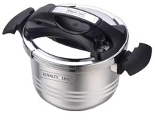 Schnellkochtopf Induktion Royalty 10 L Koch Topf Kochtopf Dampfkochtop EDELSTAHL