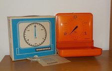 Vintage Soehnle Waage Orange Küchenwaage Wandwaage 0 - 3 kg  1960 70er Mit OVP