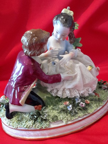 Unterweissbach porzellanfigur - unterweissbach,