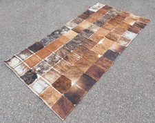 vintage Kuhfell Teppich