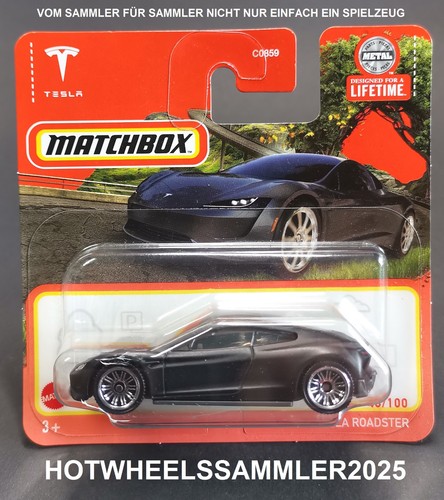 Matchbox tesla roadster - matchbox, "tesla