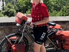 Castelli Radtrikot Damen Gr. 38 (XL) Rot Super Zustand Fahrradtrikot