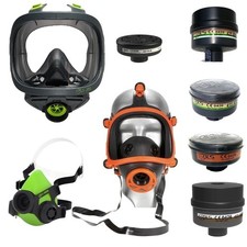 Atemschutzmaske Vollmaske Halbmaske Gasmaske Staubmaske Filter A2 ABEK P3R A2P3R