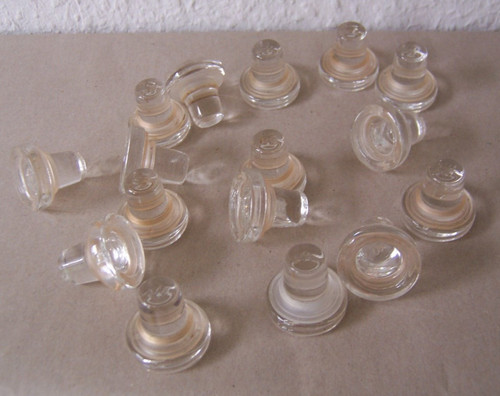 Glas stöpsel klar l 26 - 16, klar,