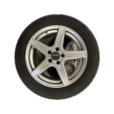 1 Satz Reifen mit Alufelgen