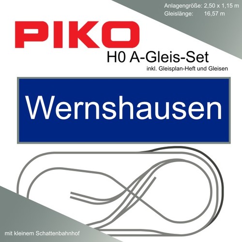 Piko gleis wernshausen - piko, a-gleis