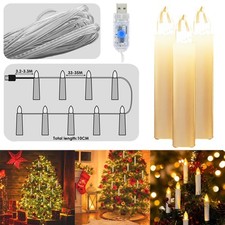 20/30X LED Weihnachtskerzen