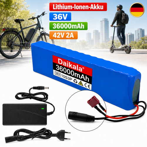 36v 30000mah 10s3p ionen - 30000mah,