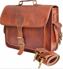 Echtes Echtleder Laptoptasche