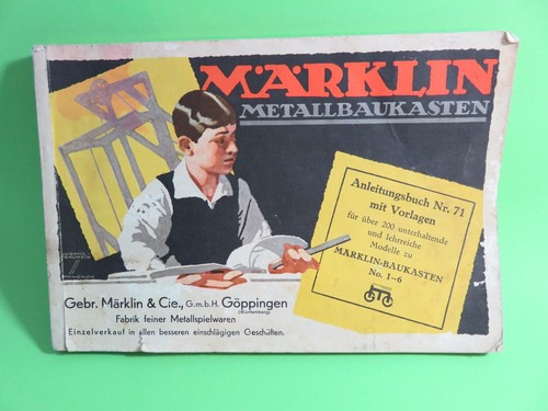 Märklin anleitungsbuch 71 - , nr.71