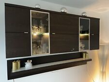 Wohnwand aus massivholz mit Beleuchtung. In Super Zustand!