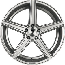 mbDESIGN Felge KV1 8,5x19 Zoll LK 5x112 ET35 ML 75.0 Lichtsilber glänzend